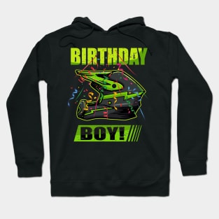 Birthday Boy MX Dirt Bike Motocross tee Hoodie